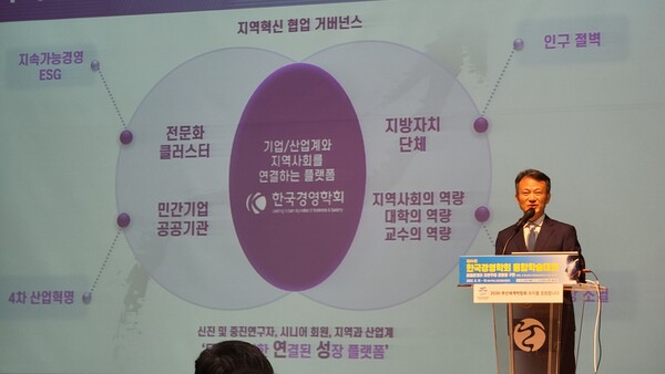 김연성 인하대교수, 2022 한국경영학회 융합학술대회 후보 공약